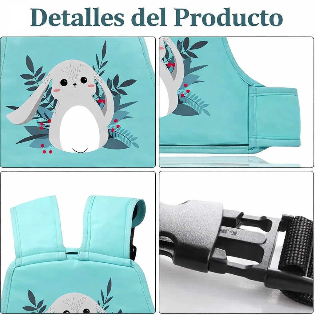KidSecure™ Cangurera Ajustable Infantil para Moto