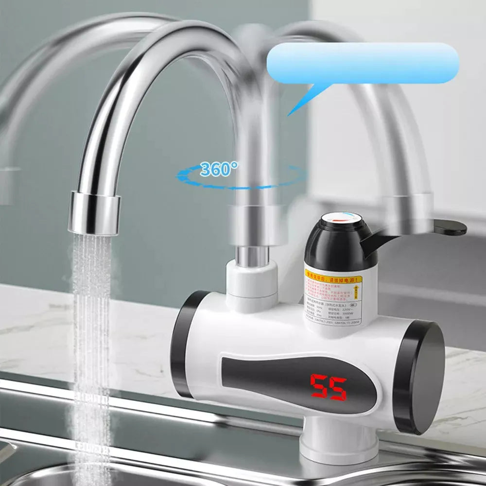 AquaVolt™ Grifo Electrico Calentador Agua
